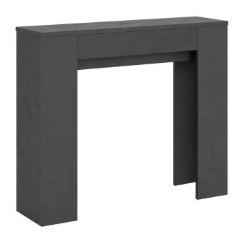 Slick Console Table - Extendable Console Table 90x25/181 cm Slick White Ash