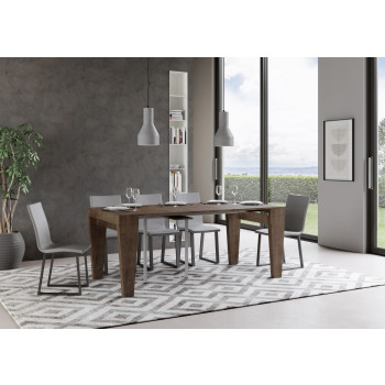 Spimbo Console Table - Extendable Console Table 90x40/196 cm Spimbo Small White Ash