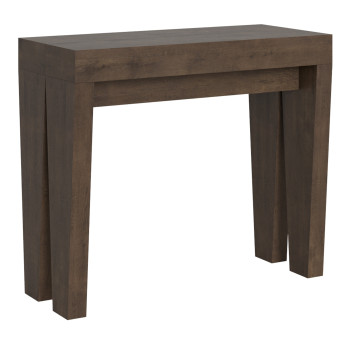 Spimbo Console Table - Extendable Console Table 90x40/196 cm Spimbo Small White Ash