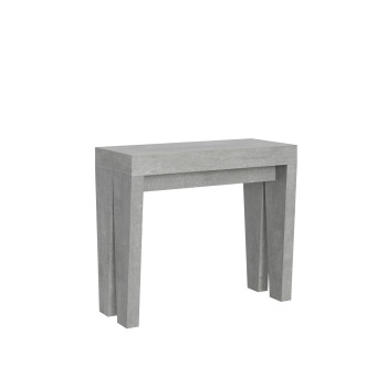 Spimbo Console Table - Extendable Console Table 90x40/196 cm Spimbo Small White Ash