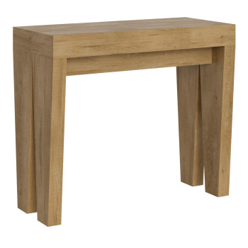 Spimbo Console Table - Extendable Console Table 90x40/300 cm Spimbo White Ash