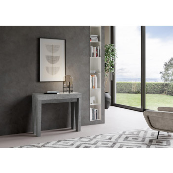 Spimbo Console Table - Extendable Console Table 90x40/300 cm Spimbo White Ash