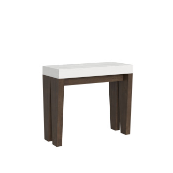 Spimbo Console Table - Extendable Console Table 90x40/300 cm Spimbo White Ash