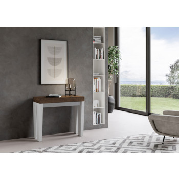 Spimbo Console Table - Extendable Console Table 90x40/300 cm Spimbo White Ash
