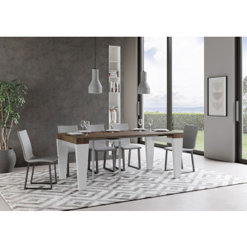 Spimbo Console Table - Extendable Console Table 90x40/300 cm Spimbo White Ash