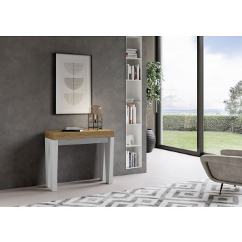 Spimbo Console Table - Extendable Console Table 90x40/300 cm Spimbo White Ash