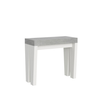 Spimbo Console Table - Extendable Console Table 90x40/300 cm Spimbo White Ash