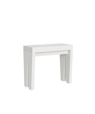 Spimbo Console Table - Extendable Console Table 90x40/300 cm Spimbo White Ash