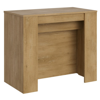 Venus console - Extendable console 90x48/296 cm Venus white ash with internal extensions