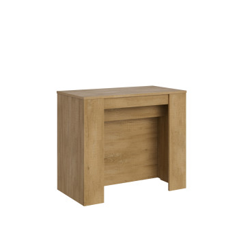Venus console - Extendable console 90x48/296 cm Venus white ash with internal extensions