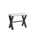 Extendable console table 90x40/300 cm Xenia Anthracite frame