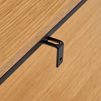 Yoana veneered console table