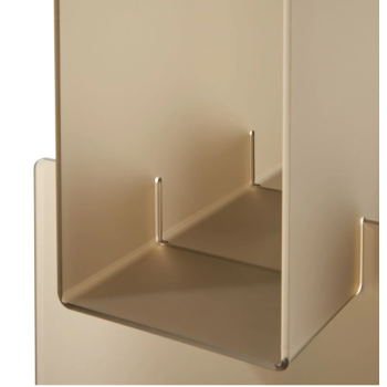 Multipurpose container with revolving base Babele Emporium