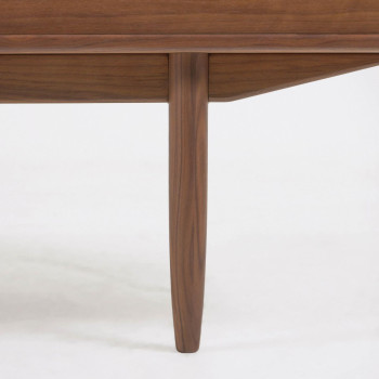 Carolin sideboard with 2 doors and 1 drawer, walnut veneer, 180 x 83.8 cm