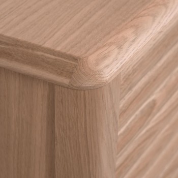 Lenon 2-door 3-drawer sideboard in wood and veneer MIX Credit