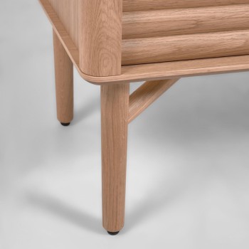 Lenon 2-door 3-drawer sideboard in wood and veneer MIX Credit