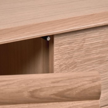 Lenon 2-door 3-drawer sideboard in wood and veneer MIX Credit