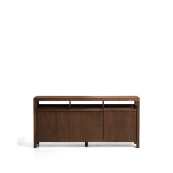 Norani sideboard in solid wood and acacia veneer 180 x 85 cm