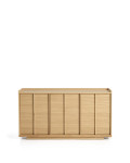 Onix sideboard in oak veneer with natural tone finish 150 x 80 cm FSC Mix Credit