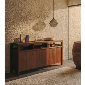 Sashi sideboard in solid wood THE SHAPE