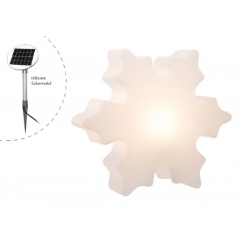 Luminous Snow Crystal 40 cm 32065W 8 Seasons Design