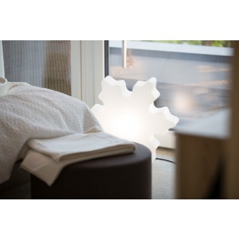 Luminous Snow Crystal 60 cm 32436W 8 Seasons Design