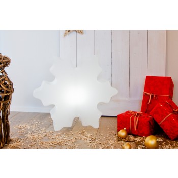 Luminous Snow Crystal 60 cm 32436W 8 Seasons Design