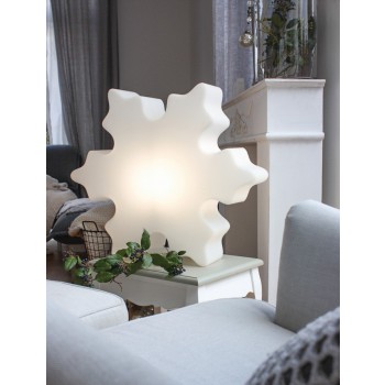 Luminous Snow Crystal 60 cm 32436W 8 Seasons Design