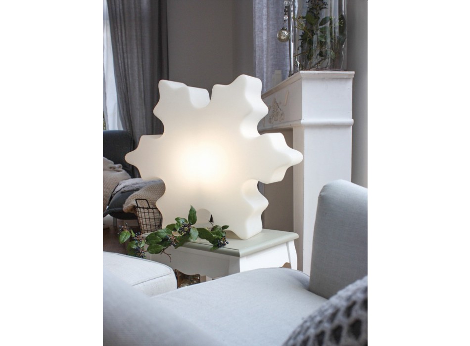 Luminous Snow Crystal 60 cm 32436W 8 Seasons Design