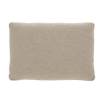 Blok beige chenille cushion 40 x 60 cm