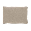 Blok beige chenille cushion 40 x 60 cm