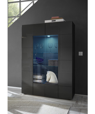 DAMA - 2-door display cabinet