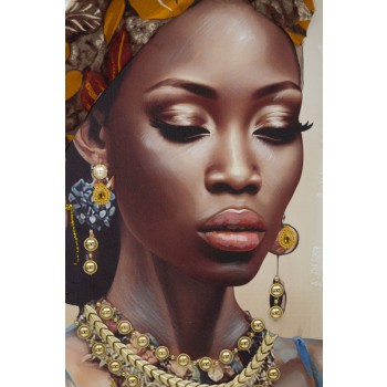 PAINTING ON CANVAS WITH FRAME AYDA -A-