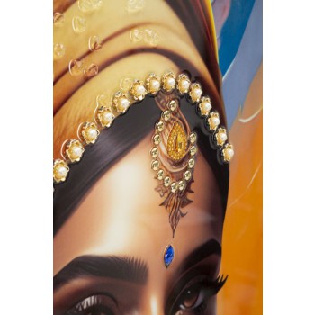 PAINTING ON CANVAS WITH FRAME SAMIRA -A-