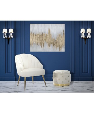 PAINTING ON GOLDAGE CANVAS