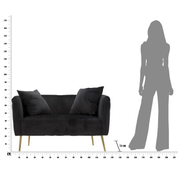 BLACK BUCHAREST SOFA