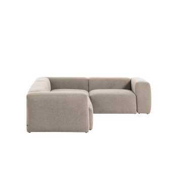 Blok 3-seater beige corner sofa 290 x 230 cm /