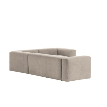 Blok 3-seater beige corner sofa 290 x 230 cm /