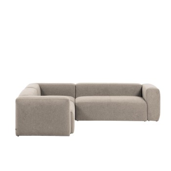 Blok 4-seater beige corner sofa 290 x 290 cm