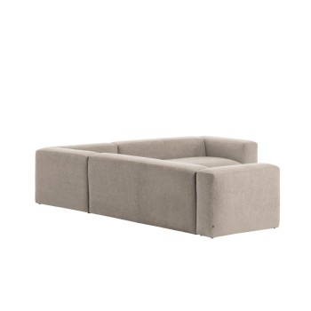 Blok 5-seater beige corner sofa 320 x 290 cm /
