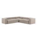 Blok 6-seater beige corner sofa 320 x 320 cm