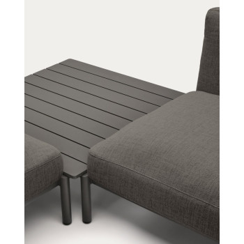 Sorells 4-seater modular outdoor corner sofa with upholstery