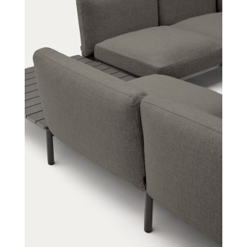 Sorells 4-seater modular outdoor corner sofa with upholstery