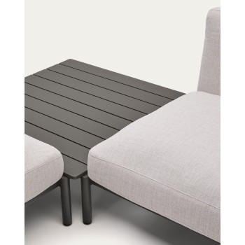 Sorells 4-seater modular outdoor corner sofa with upholstery