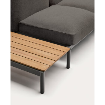 Sorells 4-seater modular outdoor corner sofa with upholstery