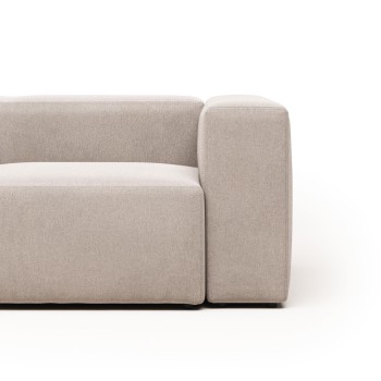 Blok 2-seater beige sofa 210 cm
