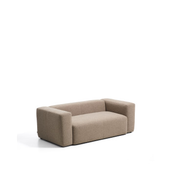 Blok 2-seater chenille sofa