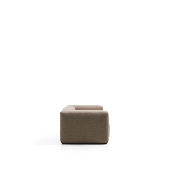 Blok 2-seater chenille sofa