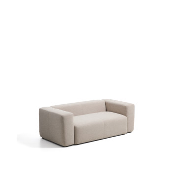 Blok 2-seater chenille sofa