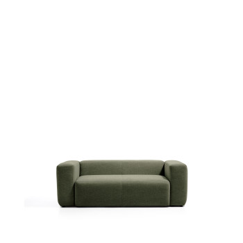 Blok 2-seater chenille sofa